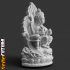 Lakshmi on Lotus throne & Kirtimukham image