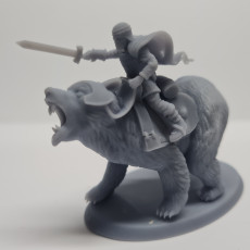 Picture of print of The Beastrider Wars "Fiarcesonne" Bear Rider