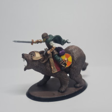 Picture of print of The Beastrider Wars "Fiarcesonne" Bear Rider