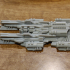 SCI-FI Ships Expansion Pack - Nosterov Covens Flagship - Presupported print image