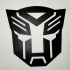 Transformers Autobot 2D Sculpture image