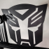 Transformers Autobot 2D Sculpture image