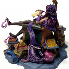 Picture of print of Frisky Wizard Diorama