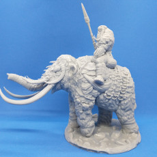 Picture of print of Frost Giant Mammoth Rider Set