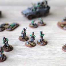 Picture of print of Fallschirmjäger ARMY - 28mm for wargame