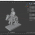 6-15mm ACW Greatcoat Cavalry & Blender File ACW-18 image