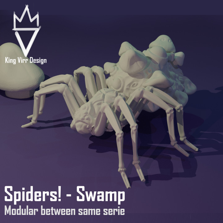 Spiders! Swamp - Modular spider's Cover