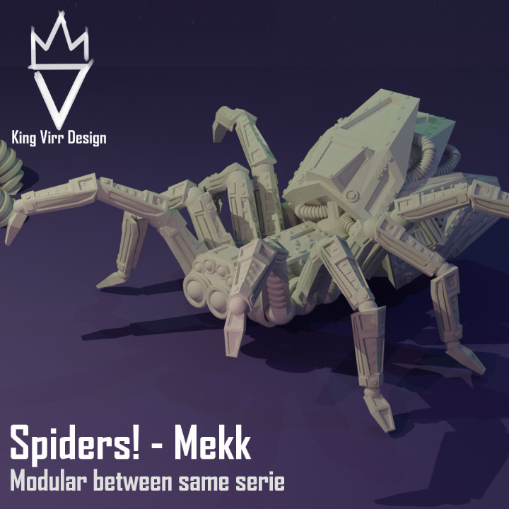 Spiders! Robot / Mekk- Modular spider's Cover