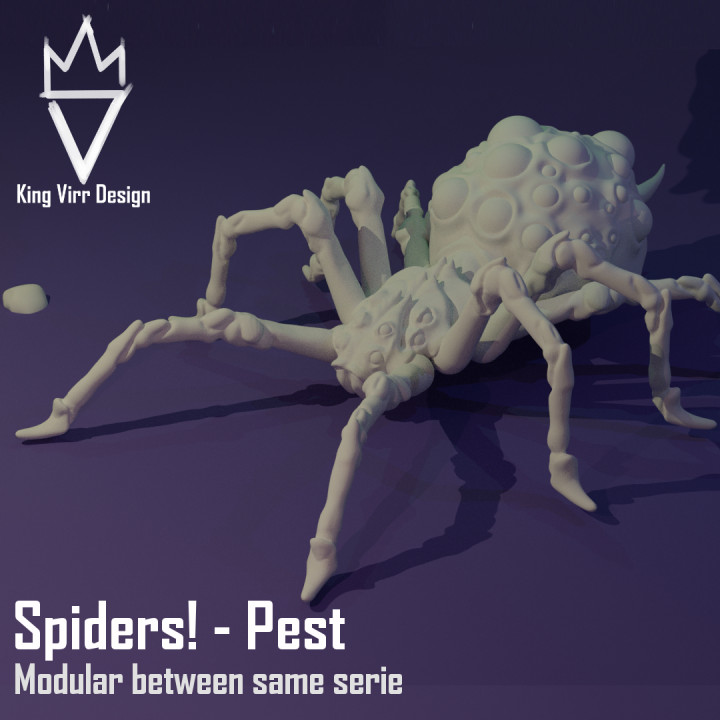 Spiders! Peast / Lava- Modular spider's Cover