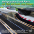 MyDigitalSlot Left, Right and Double Lane-Changers, 3D printed DIY track parts for your 1/32 Digital Slot Car Racing Game image