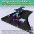 MyDigitalSlot Left, Right and Double Lane-Changers, 3D printed DIY track parts for your 1/32 Digital Slot Car Racing Game image