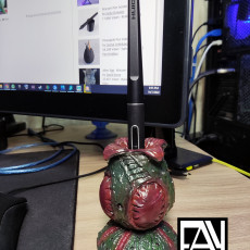 Picture of print of Alien Egg Wacom Pen Holder
