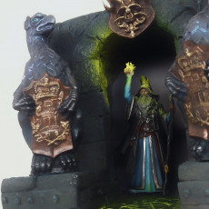 Picture of print of Wizard - Sólon (the wiser) - MASTERS OF DUNGEONS QUEST
