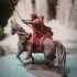 Elf archer- Action rider image