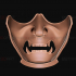 Japanese Mask - Ghost Mask Carved image