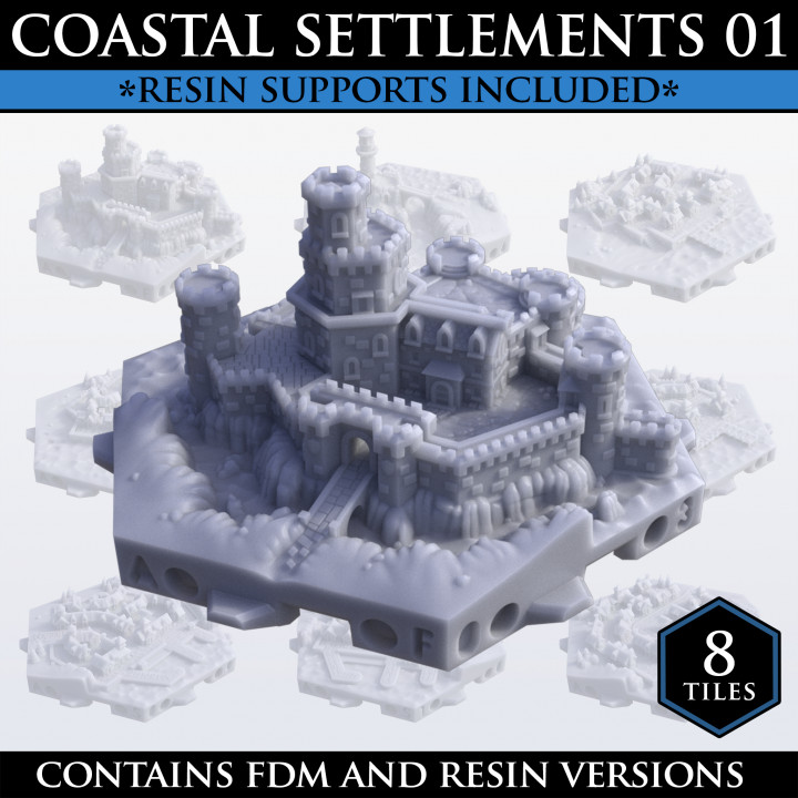 Hexton Hills Coastal Settlements Set 01's Cover