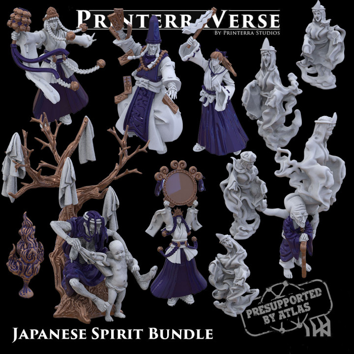 $18.00003 Mythical Japan Spirit