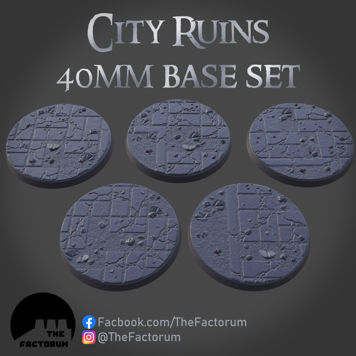 $3.0040MM CITY RUINS BASE SET (SUPPORTED)