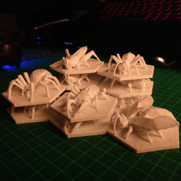 Hive 3D - core pieces