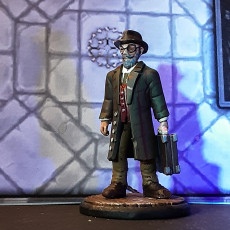 Picture of print of Professor Cthulhu Investigator 32mm RPG Tabletop