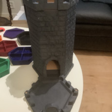Picture of print of Dice Tower Vault - Stone Textured