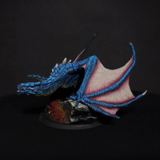 Picture of print of Young Magma Dragon