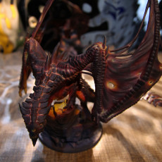 Picture of print of Adult Magma Dragon