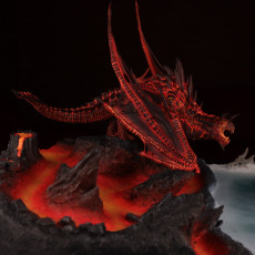 Picture of print of Elder Magma Dragon