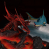 Elder Magma Dragon print image