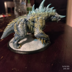 Picture of print of Stygian Guard hound Alternative