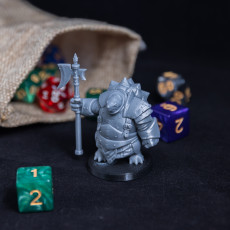 Picture of print of Armoured Tortle Miniature - Pre-Supported