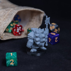Picture of print of Armoured Tortle Miniature - Pre-Supported