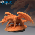 Young Fire Dragon / Classic Mountain Encounter / Red Flame Drake image