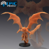Flying Dragonborn Sword / Winged Half Dragon Warrior / Draconic Player Character image