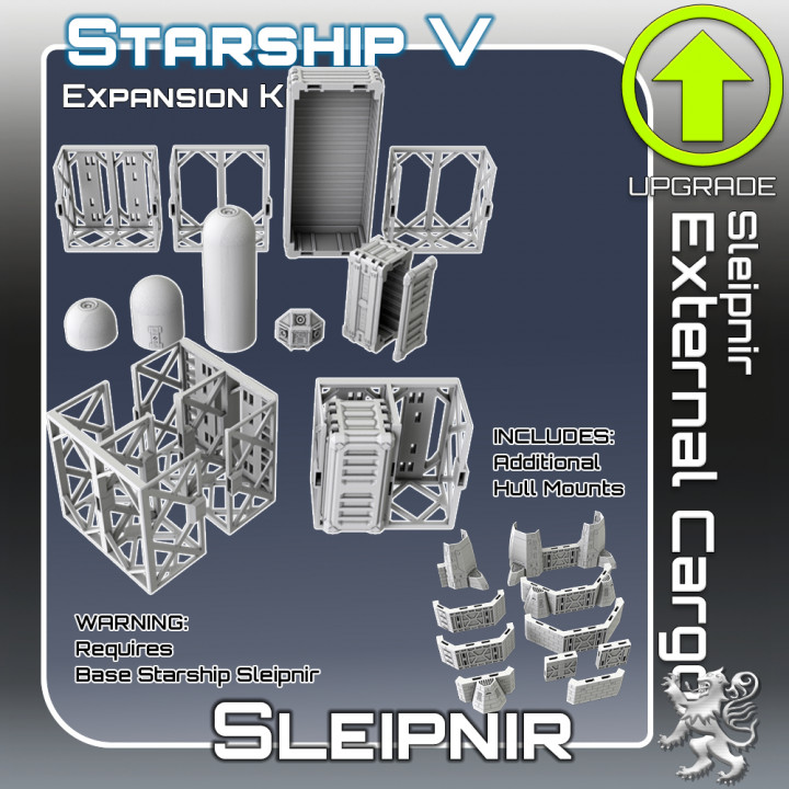 Sleipnir External Cargo Expansion Kit's Cover