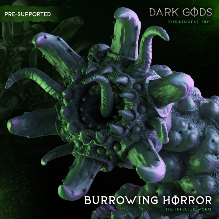 Burrowing Horror - Dark Gods's Cover