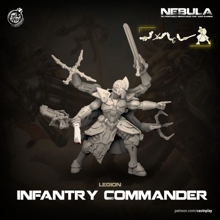 Leigon Infantry Commander (Pre-Supported)'s Cover