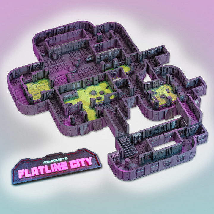 Flatline City: Underground Tunnels / Sewers's Cover
