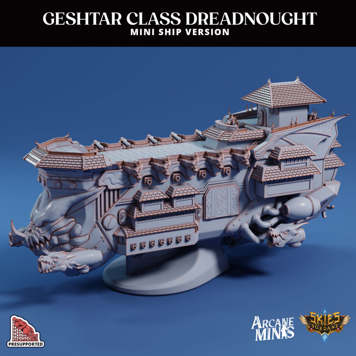 Geshtar Dreadnought - Mini Ship's Cover