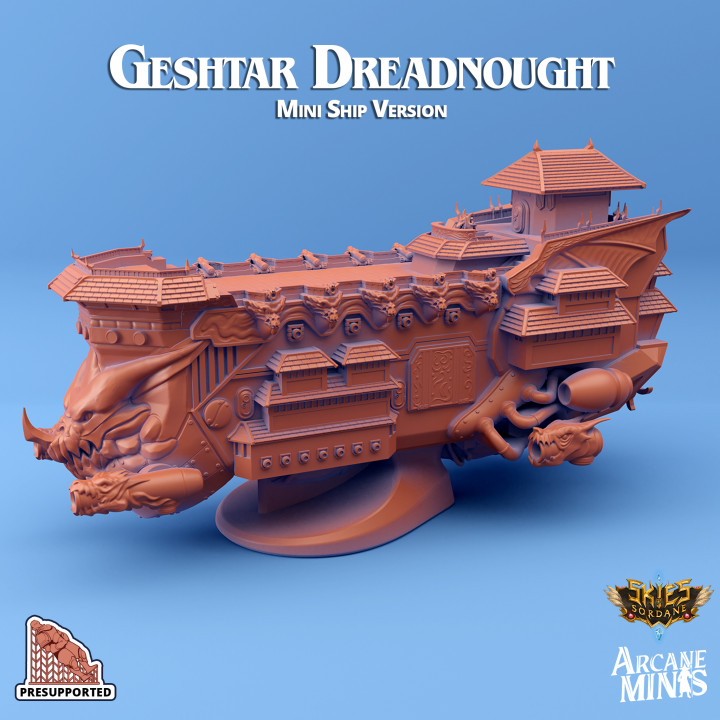 Geshtar Dreadnought - Mini Ship's Cover
