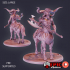 Demonic Centaur Set / Evil Mohawk Horse Demon / Cavalry of the Abyss image