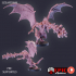 Draconic Demon Black Breath Attack / Acid Dragon Devil / Winged Skull Dragonborn image