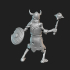Skeleton warrior with mace presupported image