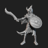 Skeleton warrior with sword and shield presupported image