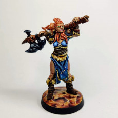 Picture of print of [Free] Welcome Model + Painting Guide (Irya, the Barbarian)