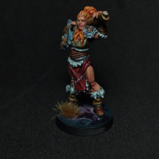 Picture of print of [Free] Welcome Model + Painting Guide (Irya, the Barbarian)