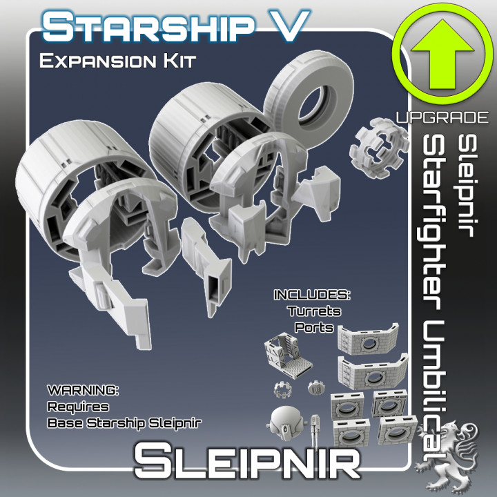 Sleipnir Starfighter Umbilical Expansion Kit's Cover