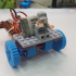 Lego 9g servo mount and lego omnidirectional wheel mount image