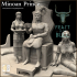Minoan Palace Nobles - 3 figure set image