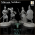 Minoan Palace Soldiers - 4 figure set image